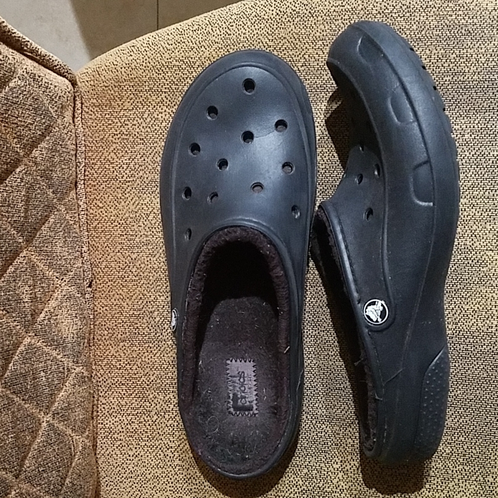 Crocs Freesail Plush Lined Slip On Clogs Shoes Bl… - image 3